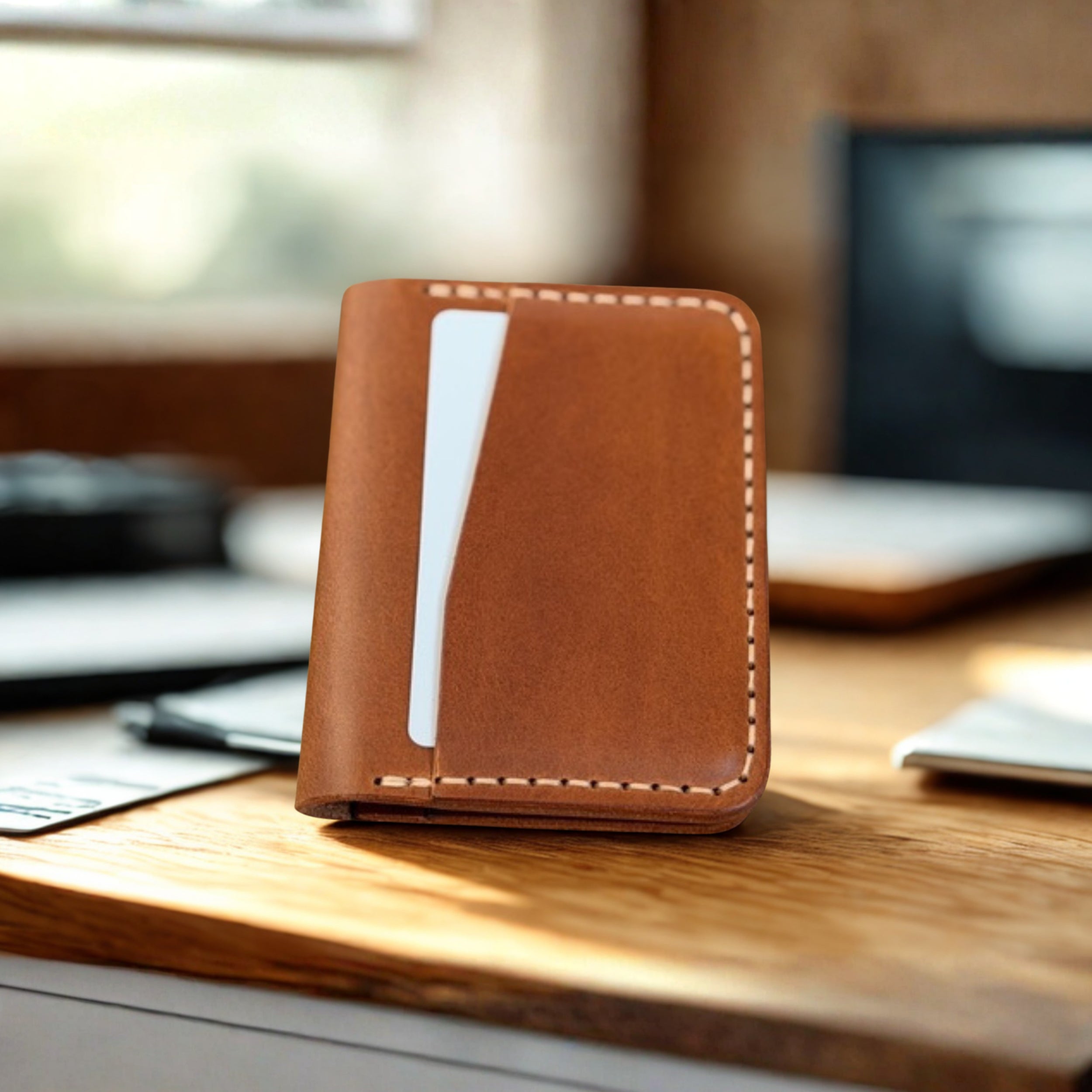 J.A.B Leatherwork - Four Pocket Bi-Fold Wallet