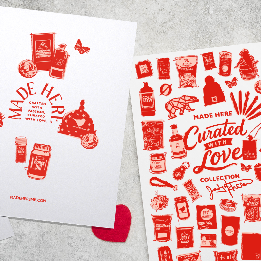 Curated with Love - Greeting Card