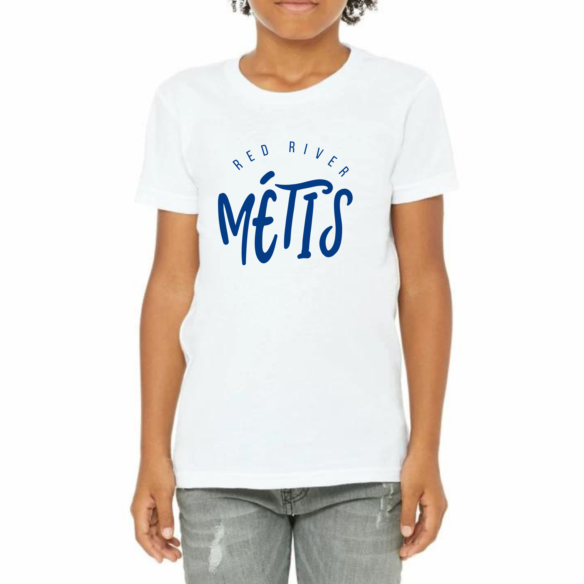T-shirt authentique Red River Métis pour tout-petits/jeunes-4