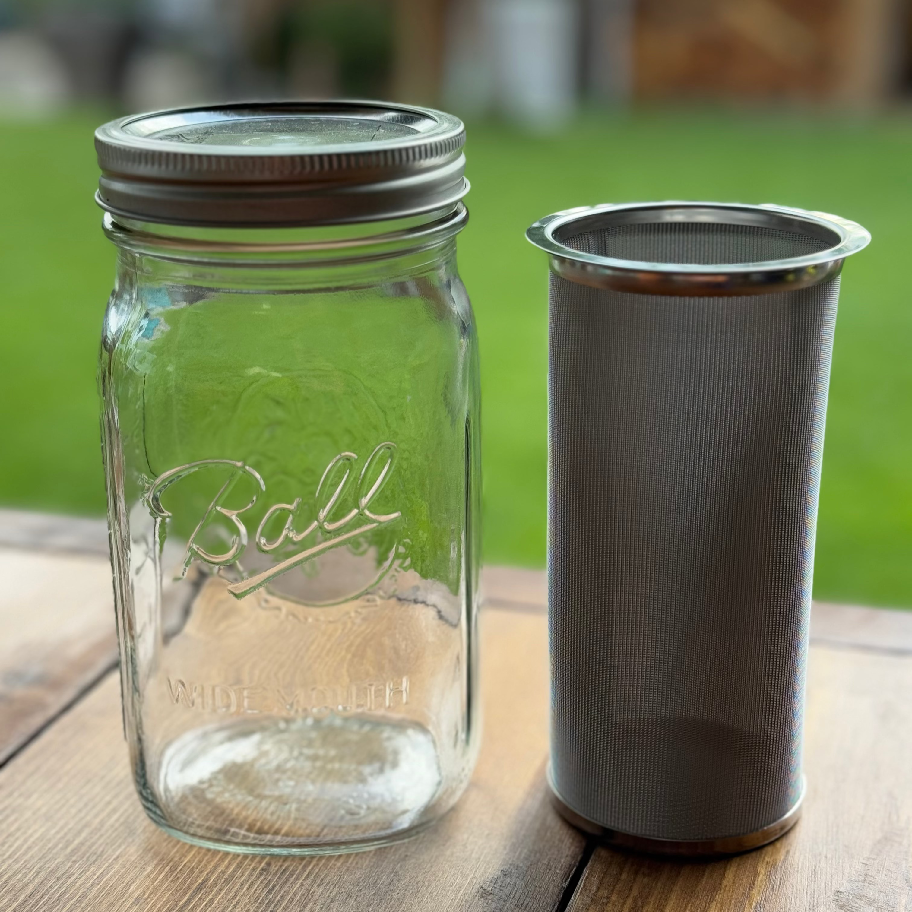 Bush Berry- Iced Tea Infuser | Fits a Wide Mouth Quart Mason Jar-4