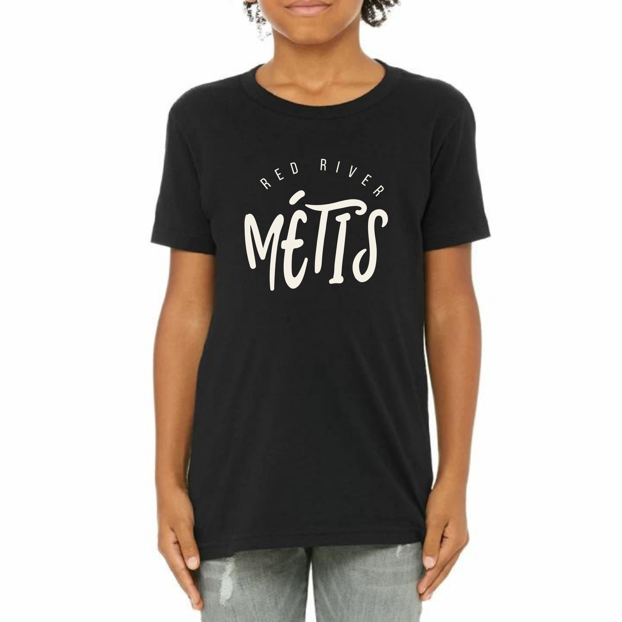 T-shirt authentique Red River Métis pour tout-petits/jeunes-5