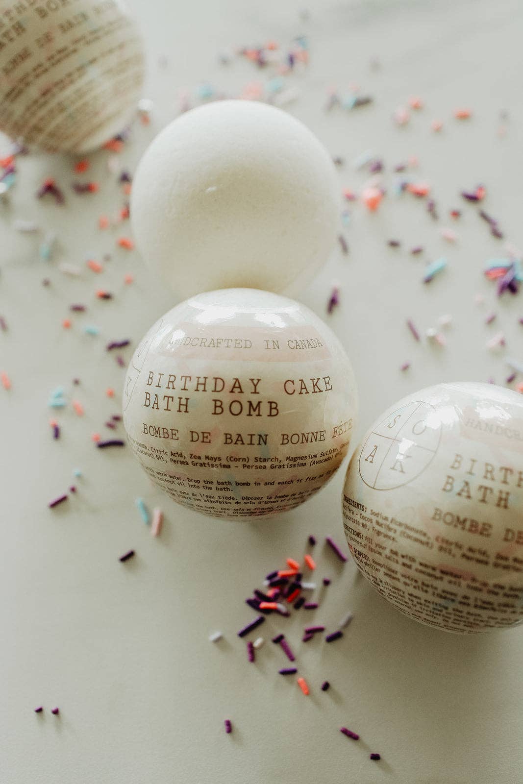 SOAK Bath Co - Bombe de bain Gâteau d'anniversaire-10