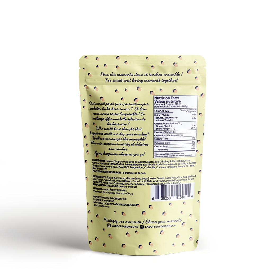 La Boîte A BonBons - Sour Mix - Gummy Candies