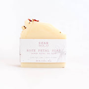 Savon en barre SOAK Bath Co - Pétales de rose