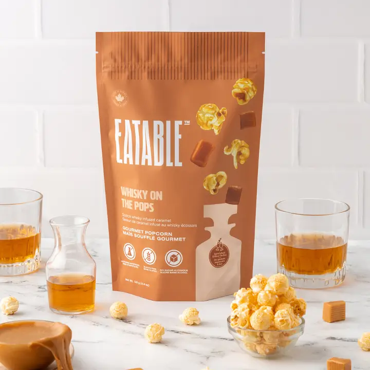 EATABLE - Whisky on the Pops - Gourmet Caramel Popcorn-3