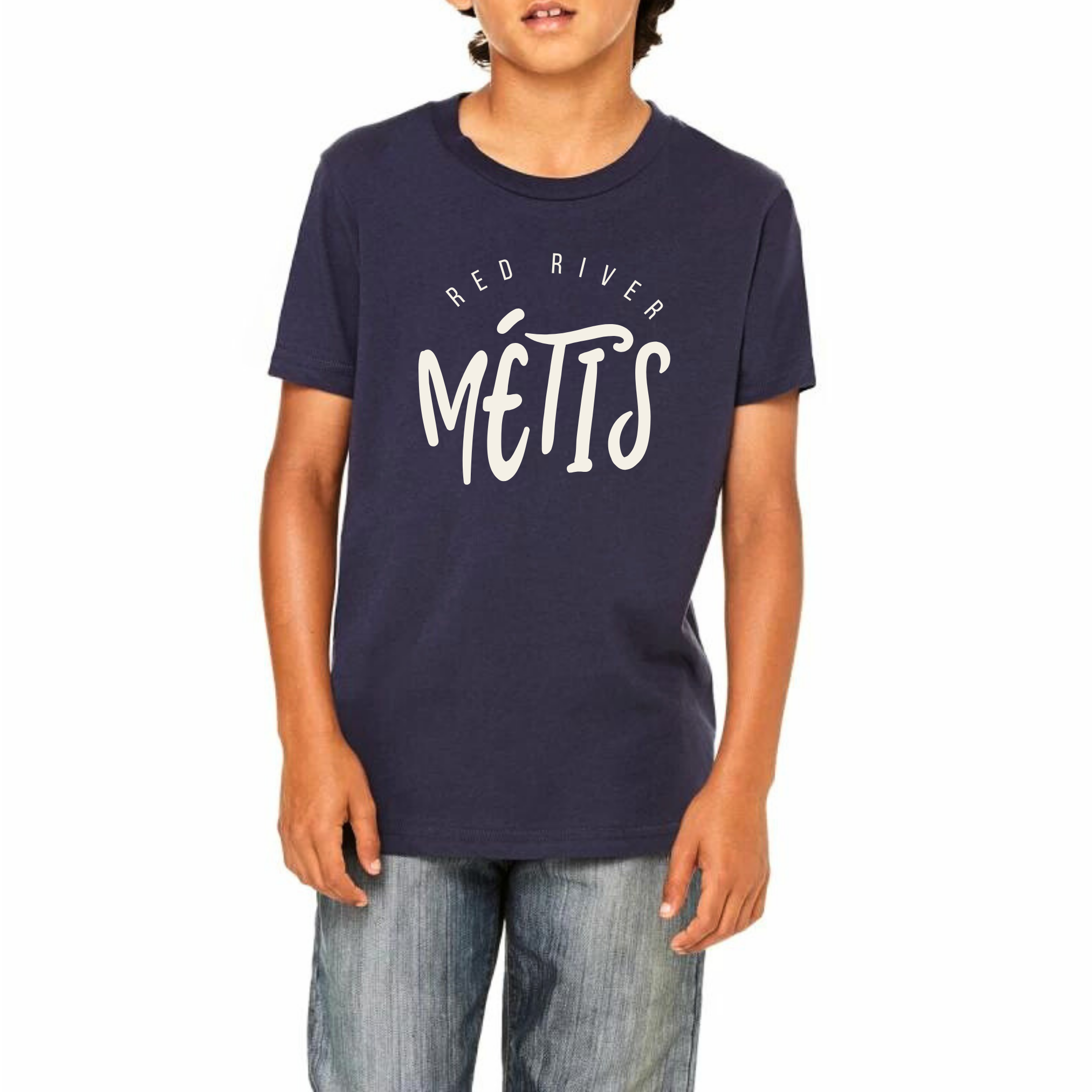 T-shirt authentique Red River Métis pour tout-petits/jeunes-6