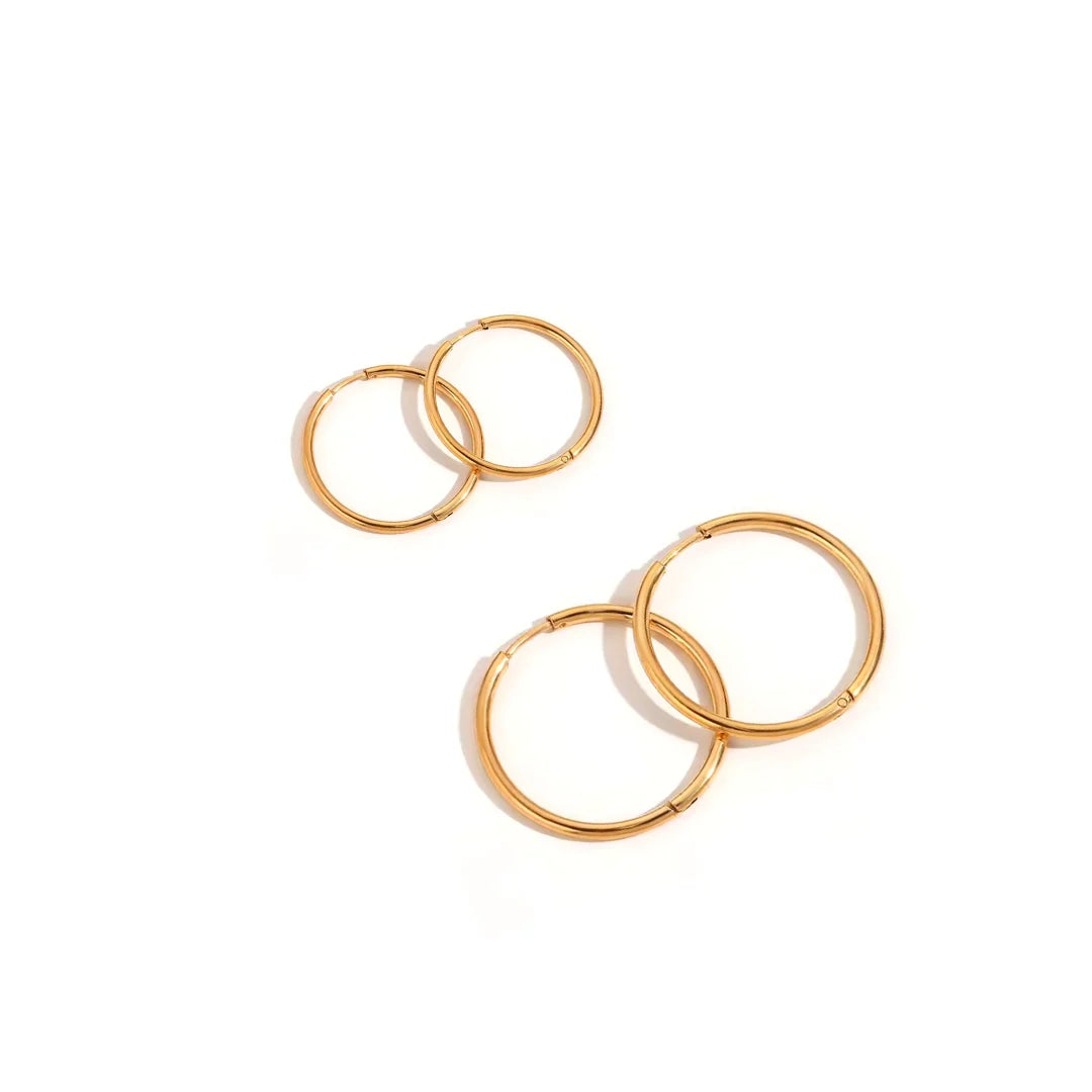 I Am Love Project - Boucles d'oreilles créoles-6