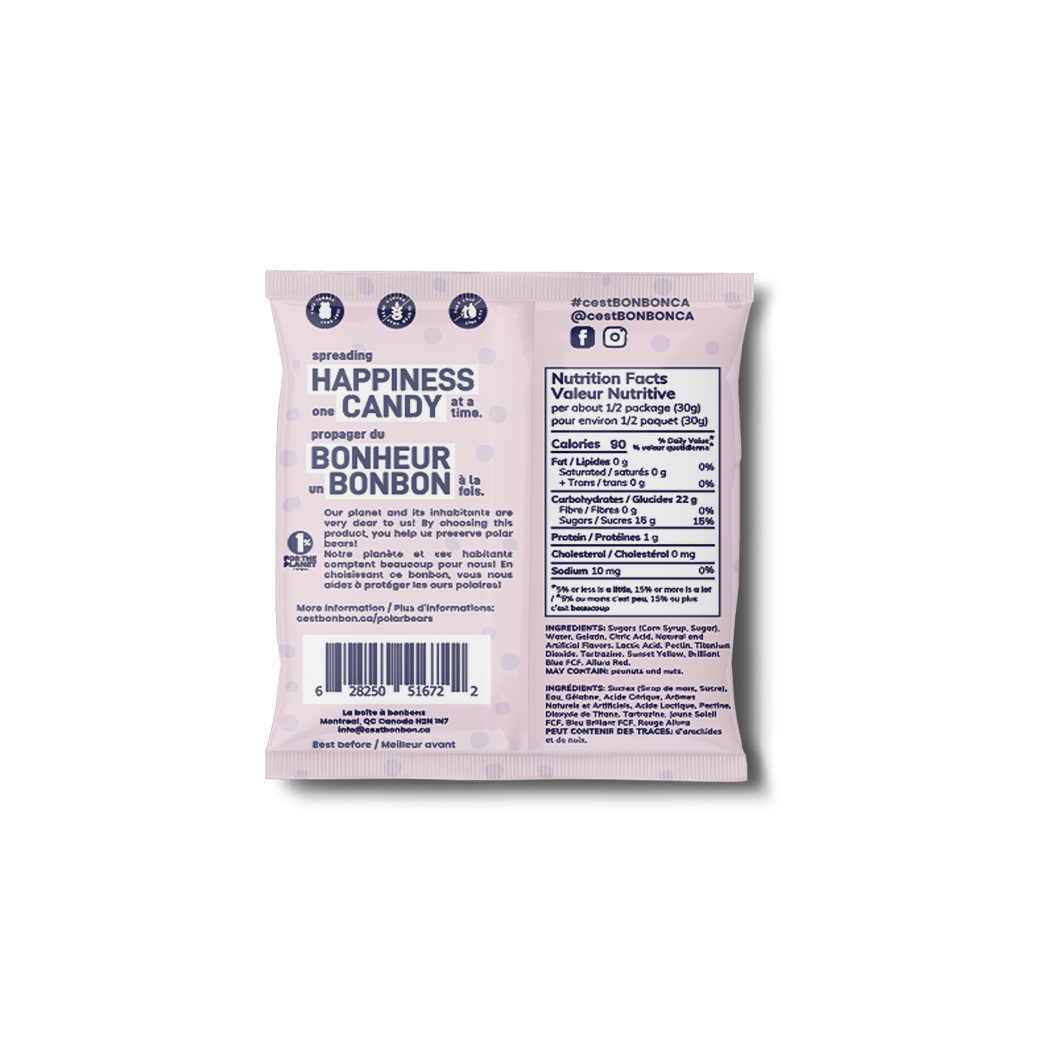 La Boîte A BonBons - Ours Polaires - Bonbons Gélifiés-3