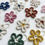 Macramé avec Lovely - Porte-clés de sac Bloom