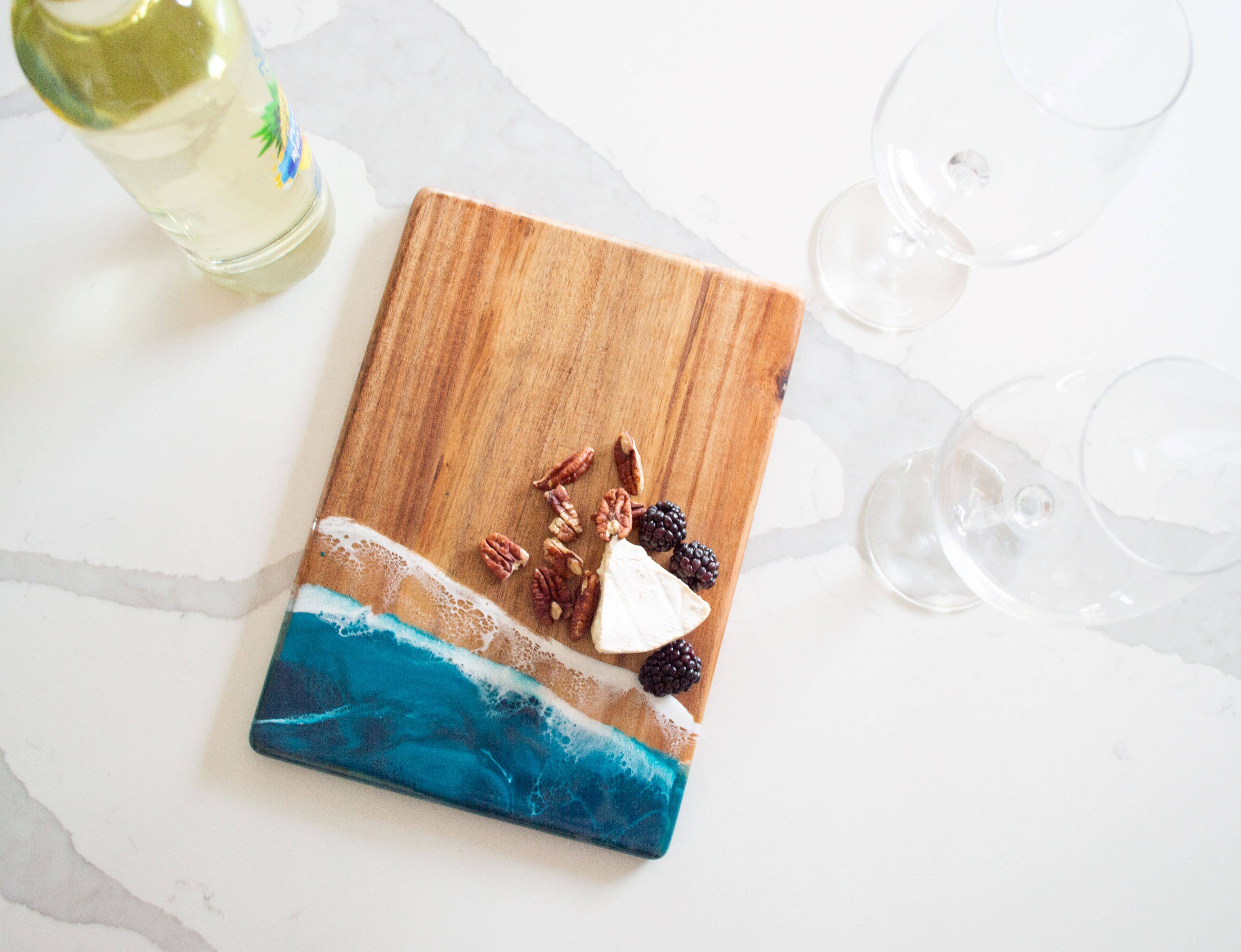 Lynn & Liana Designs - Planche à Fromage et Charcuterie "Soirée Romantique"-17