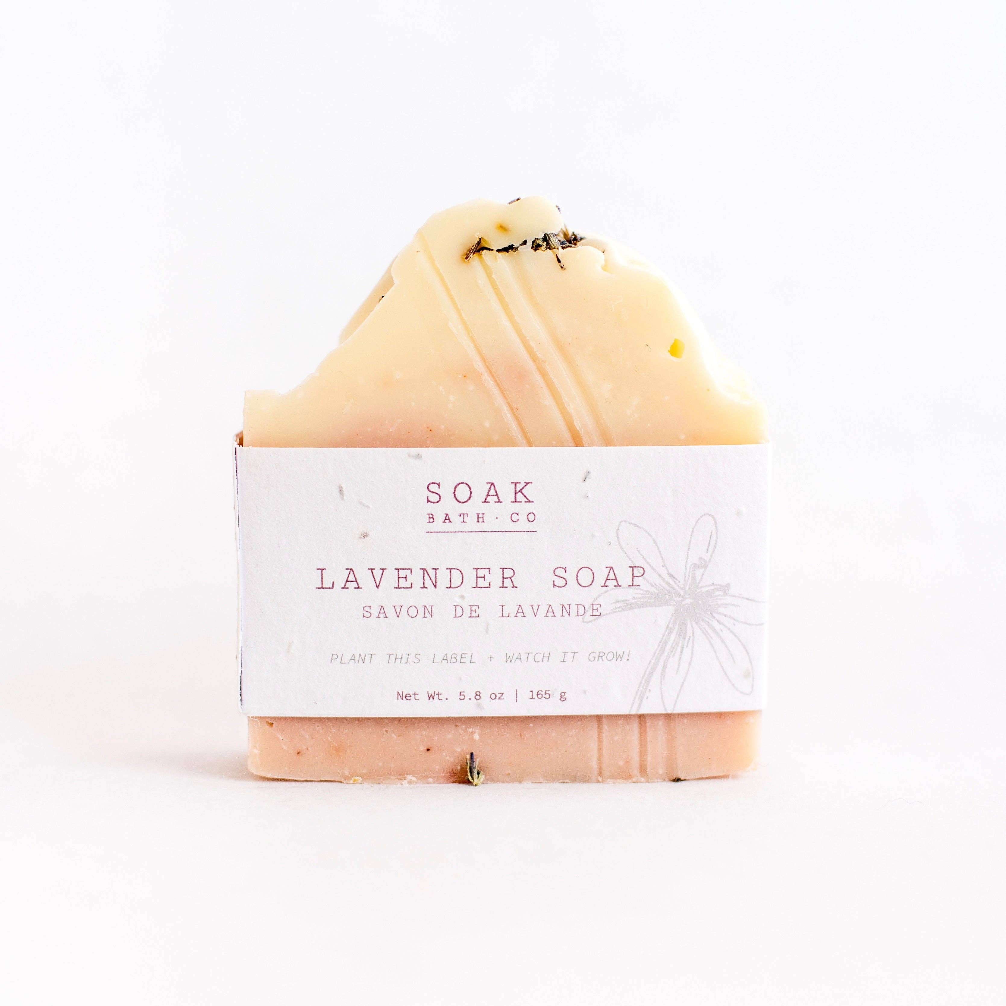SOAK Bath Co - Lavender Soap Bar