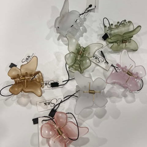 Silk Collections - Butterfly Claw Clips
