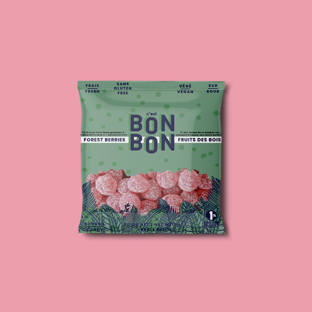 La Boîte À Bonbons - Baies des Bois Véganes - Bonbons Gélifiés-3