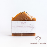 SOAK Bath Co - Pain de savon Lavande et Vanille Chaleureuse