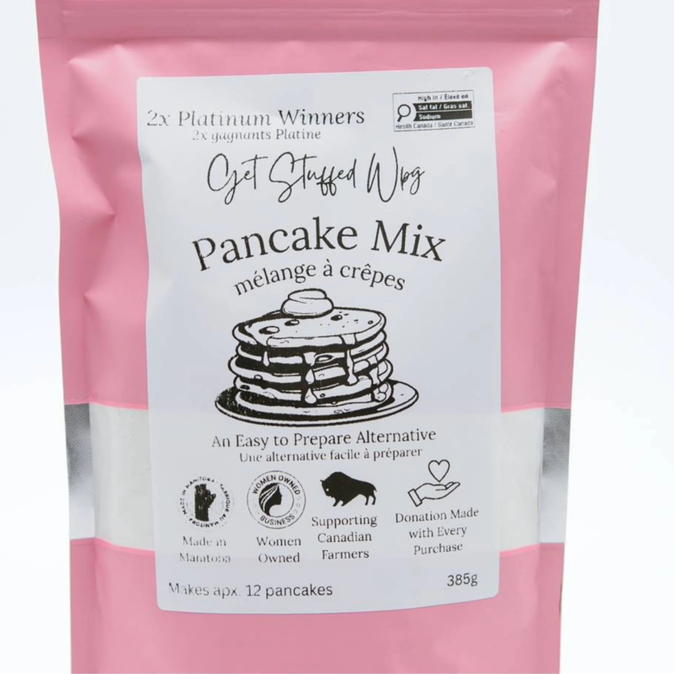 Get Stuffed Wpg - Pancake mix
