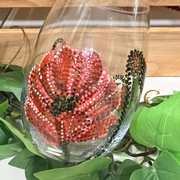 Floral Stemless Glass