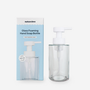 Nature Bee - Bouteille distributeur de savon moussant en verre