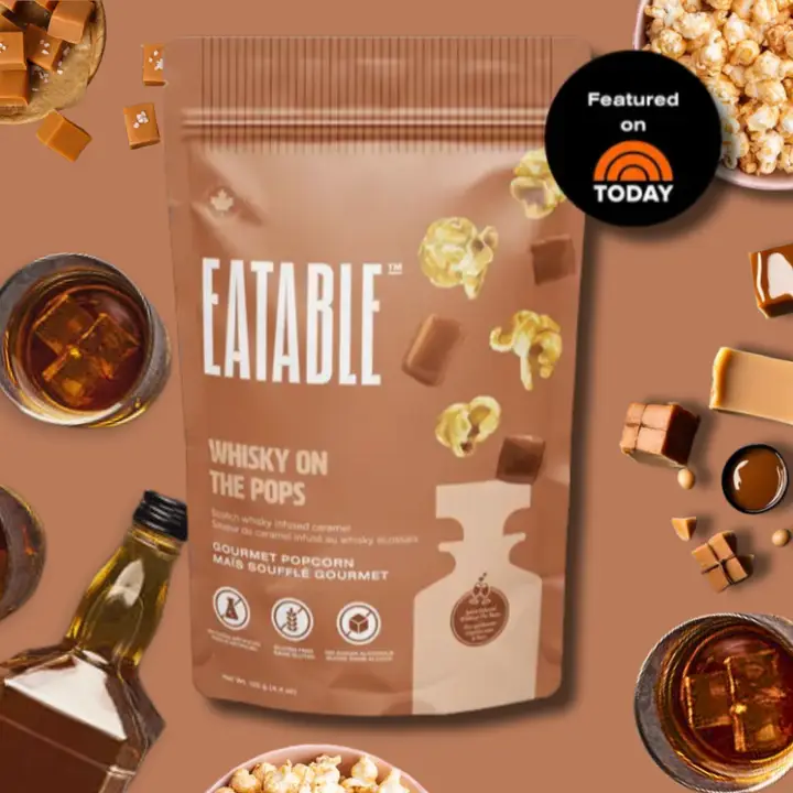 EATABLE - Whisky on the Pops - Gourmet Caramel Popcorn-2
