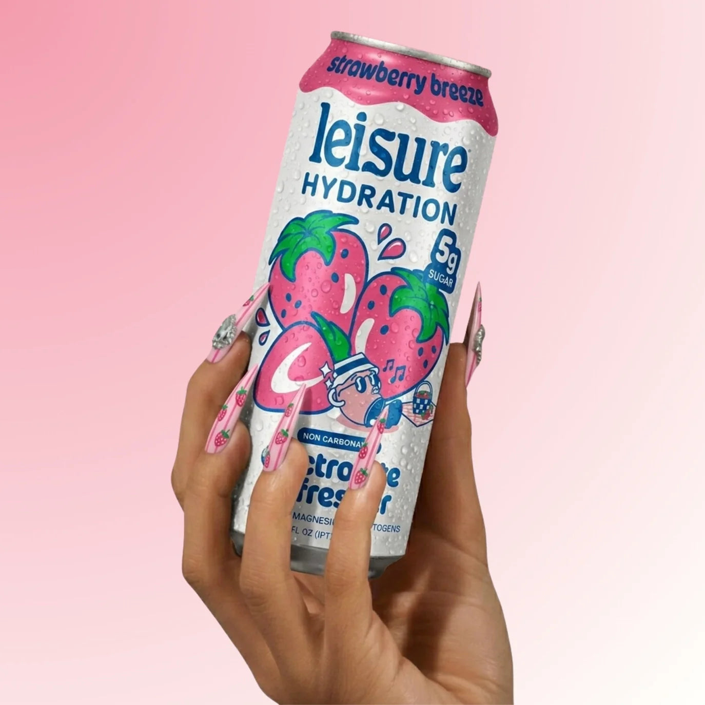 Hydratation Plaisir - Brise de Fraise-4