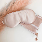 Pinces à cheveux "Chaton" - Masque de nuit en soie - Rose clair