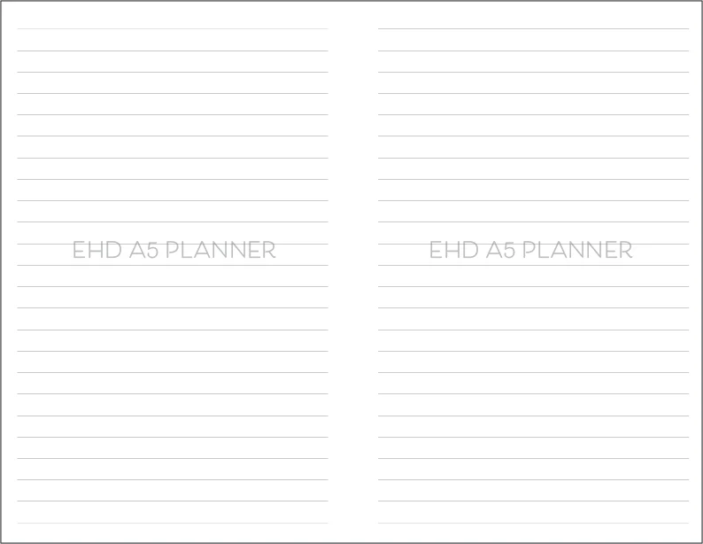 Everly Hope Designs - Binder Refill Pages