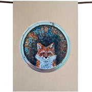 Fat Daug - Blank Art Cards - *Fox, Crow, Moose, Owl*