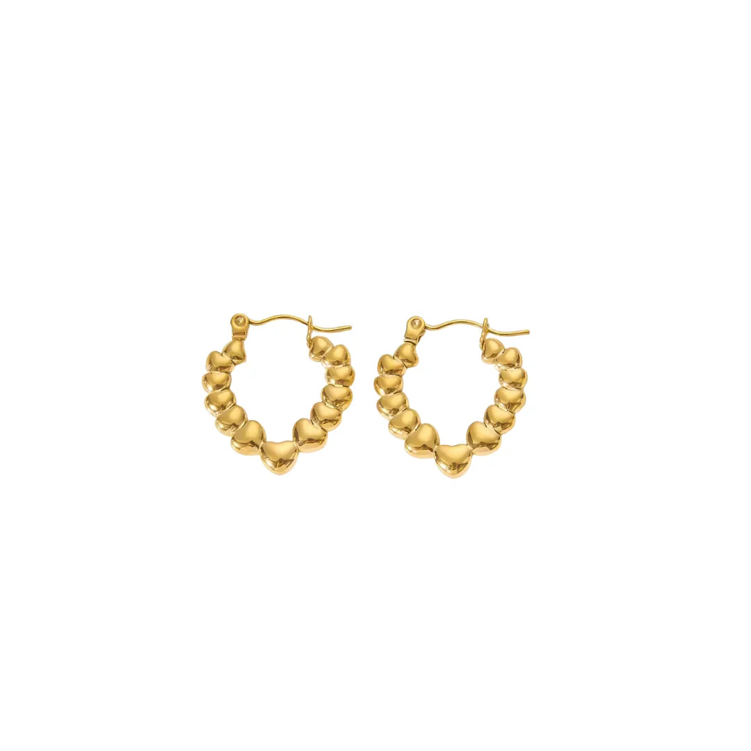 I Am Love Project - Boucles d'oreilles créoles-13