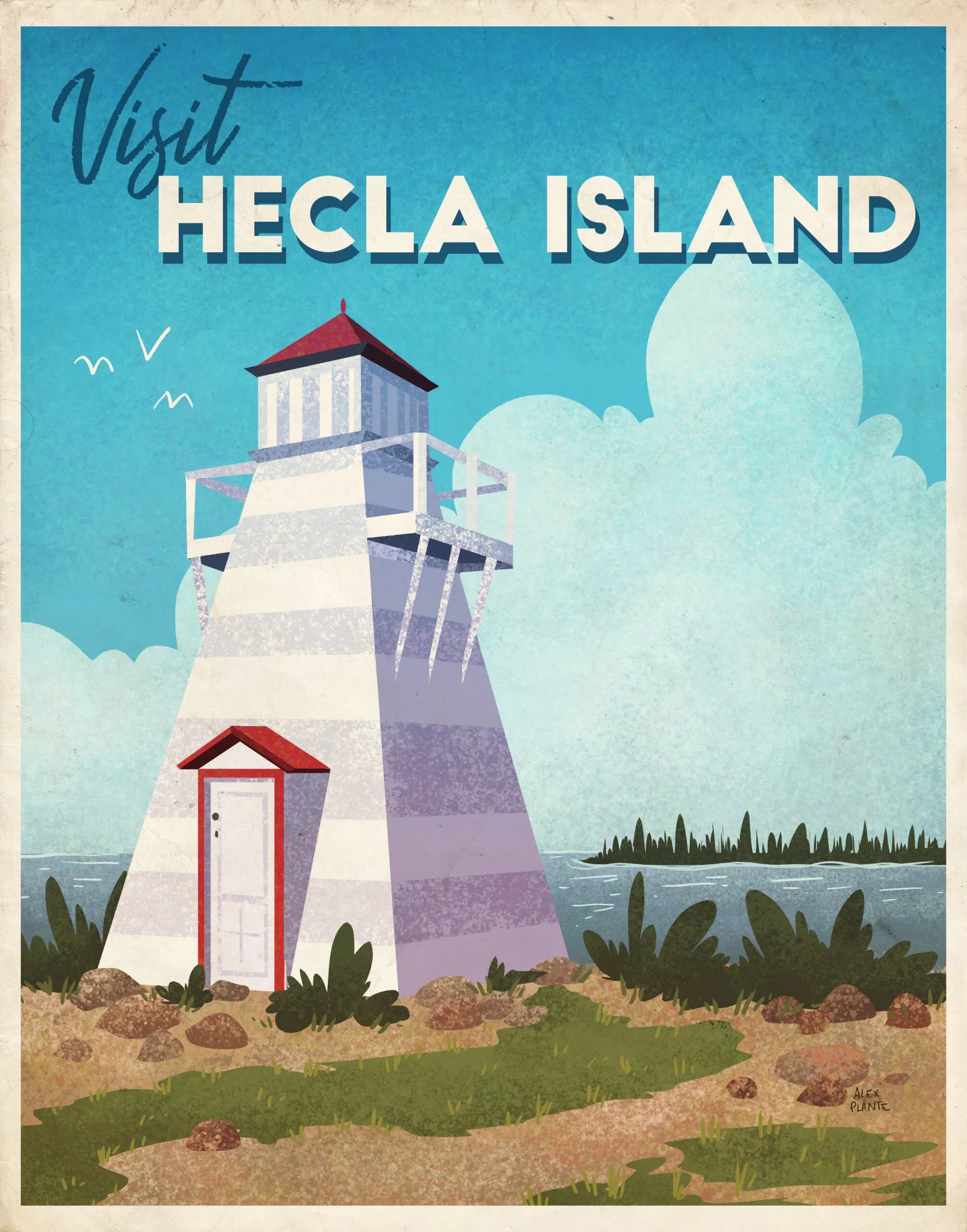 Alex Plante - Tourisme vintage (28 x 36 cm)-6