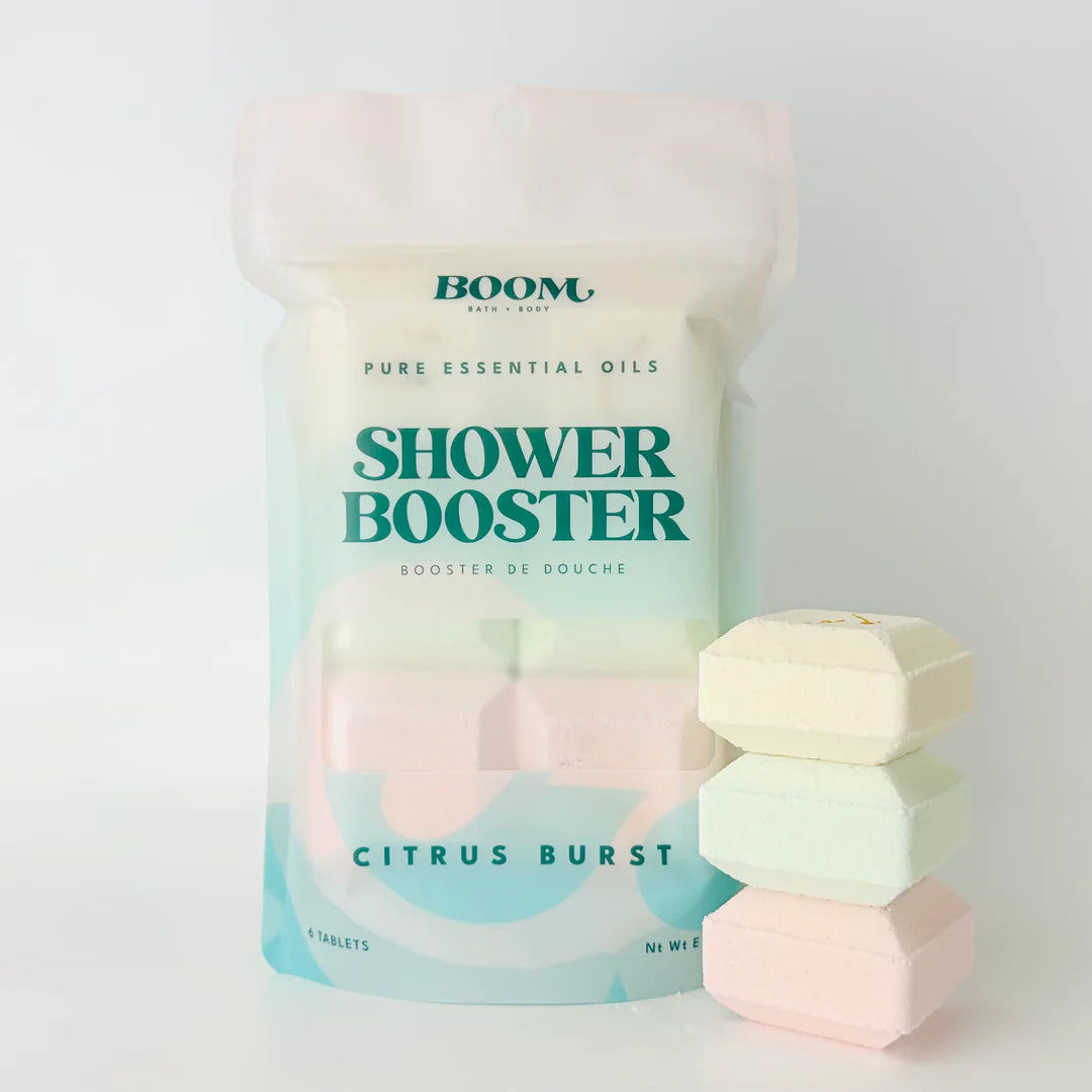 BOOM Bath + Body - Aromatherapy Shower Booster - Citrus Mix