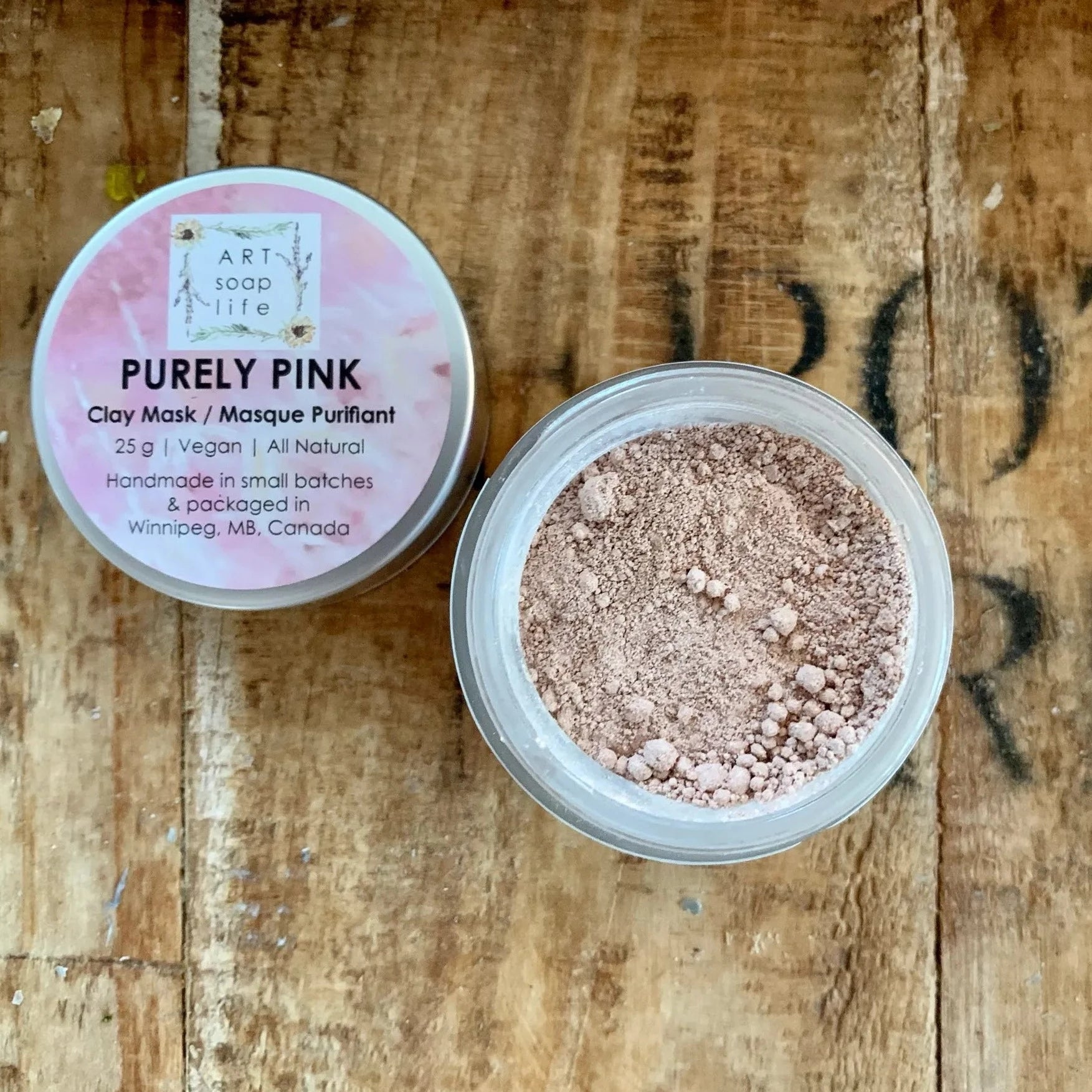 Art Soap Life - Purely Pink Clay Mask-1