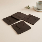 J.A.B Leatherworks - Sous-verres en cuir