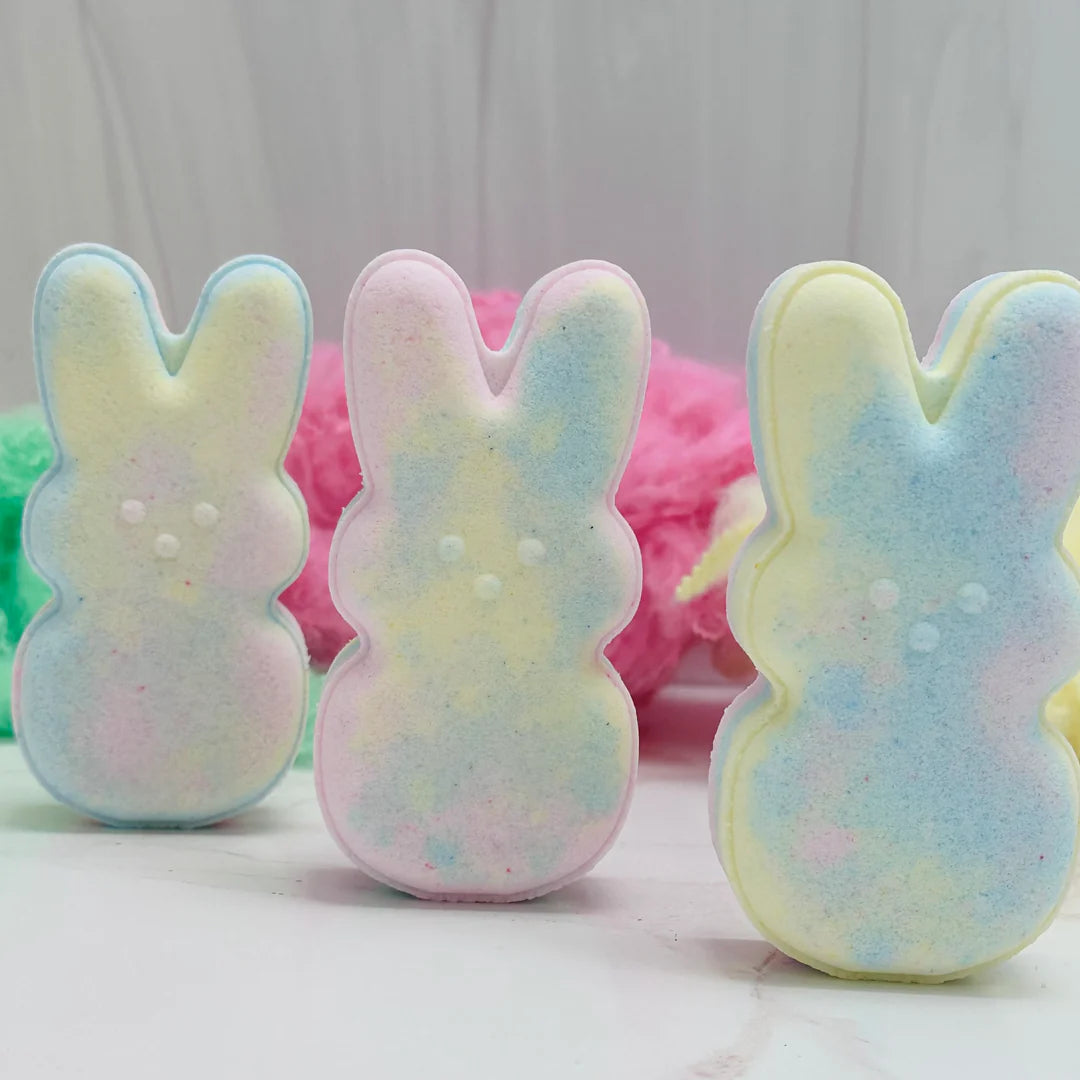 Boom Bath + Body - Bombe de bain Peep Fraise Mouchetée Pastel-4