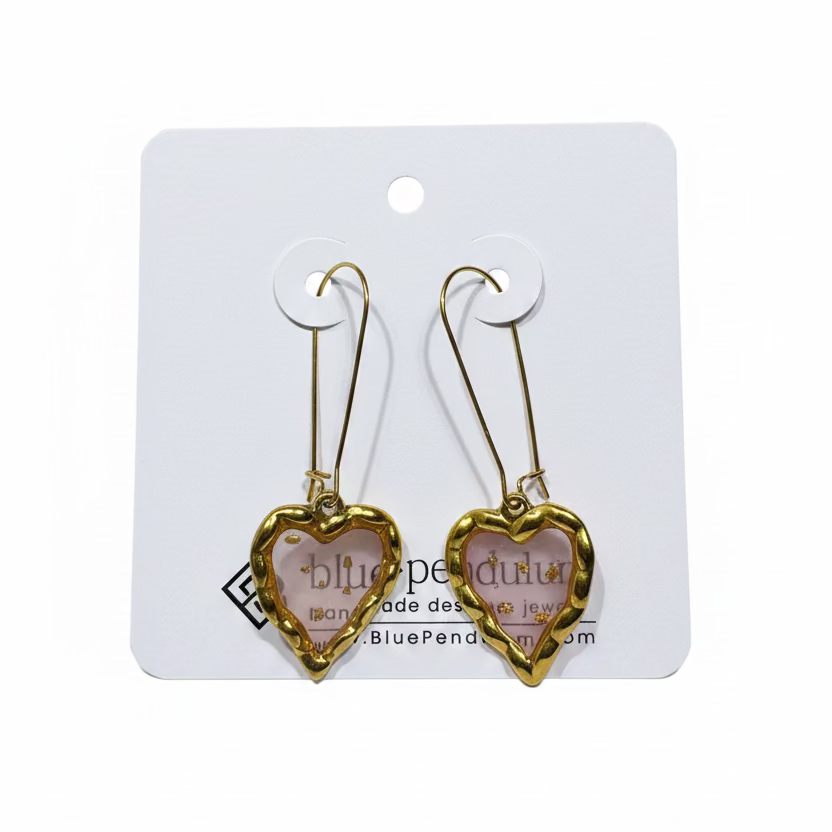 Blue Pendulum - Boucles d'oreilles-7