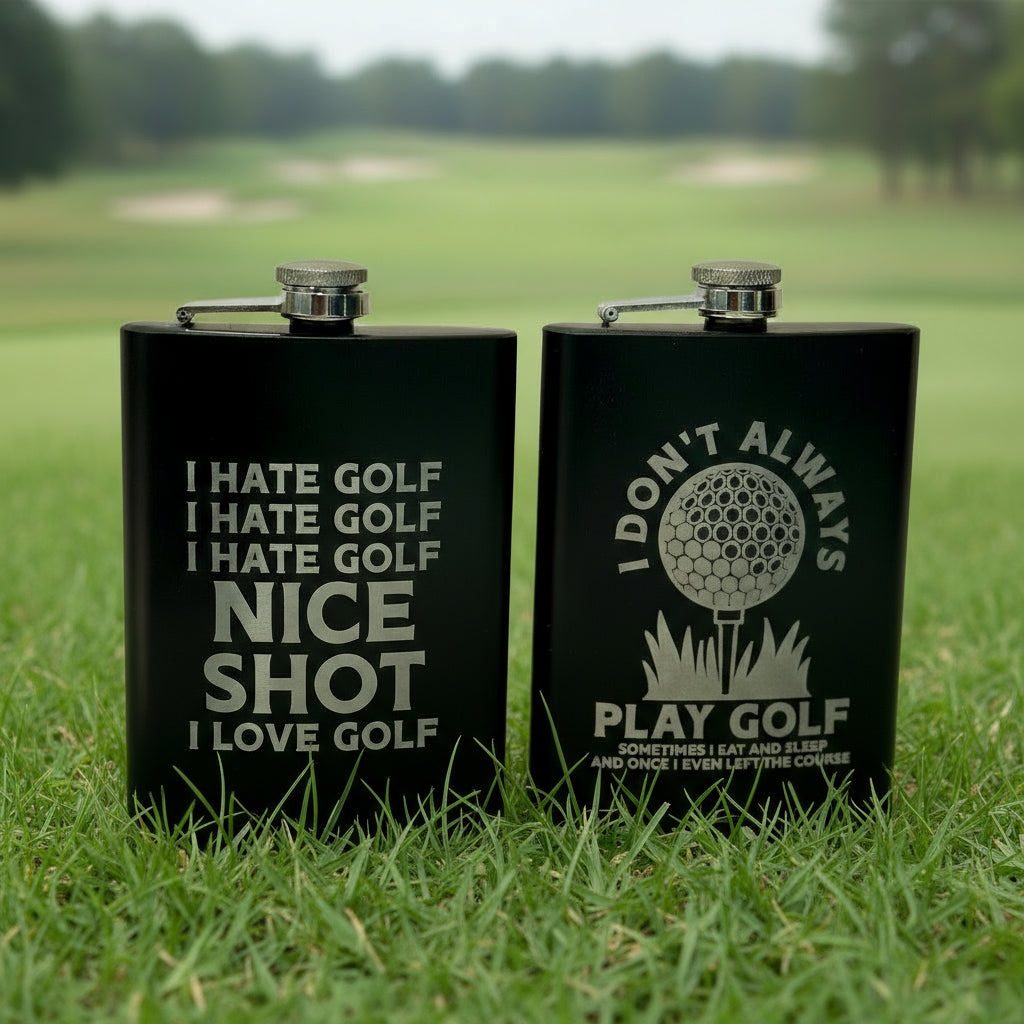 J.A.B. Leatherworks - Flasks