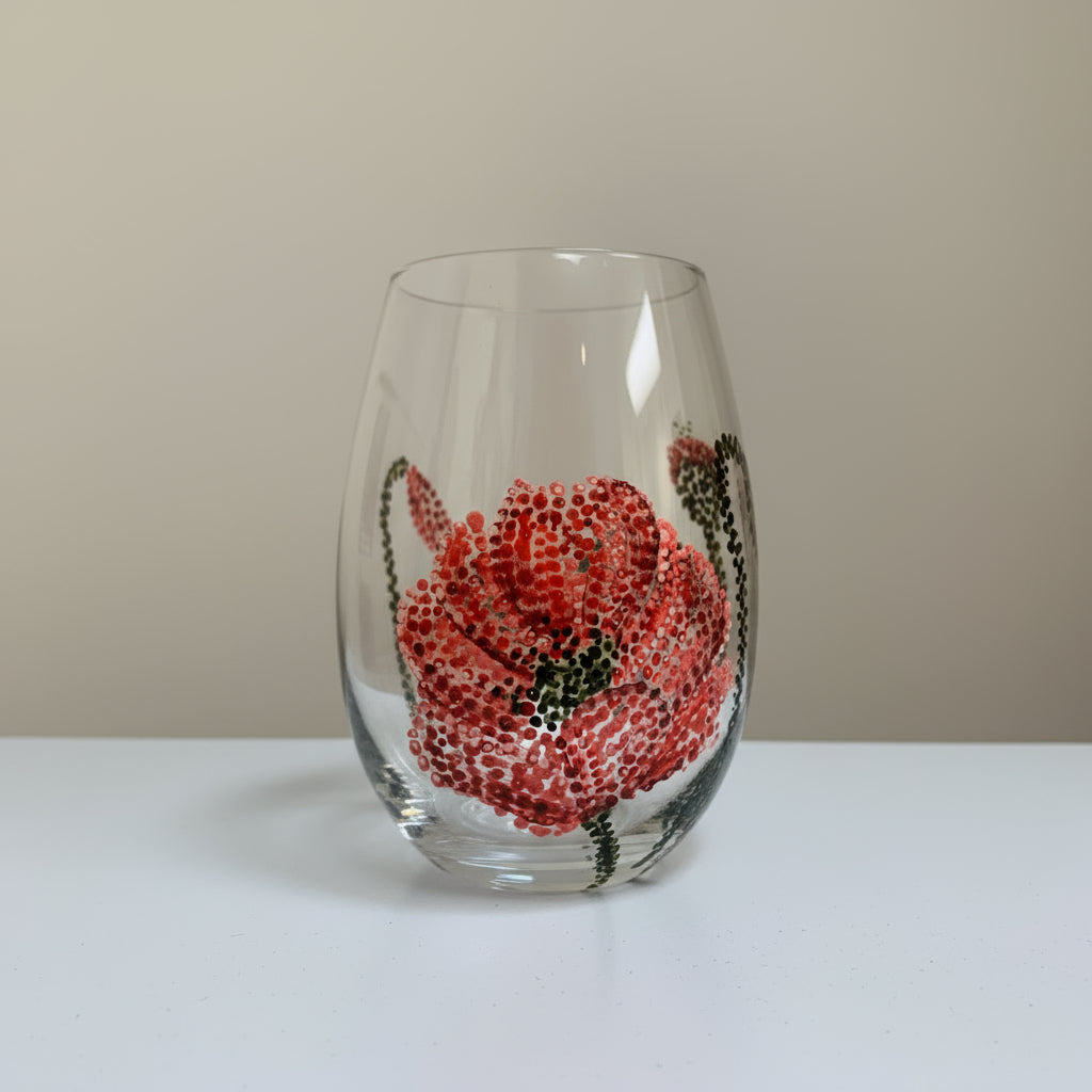 Lisa Delorme Meiler - Stemless Wine Glass