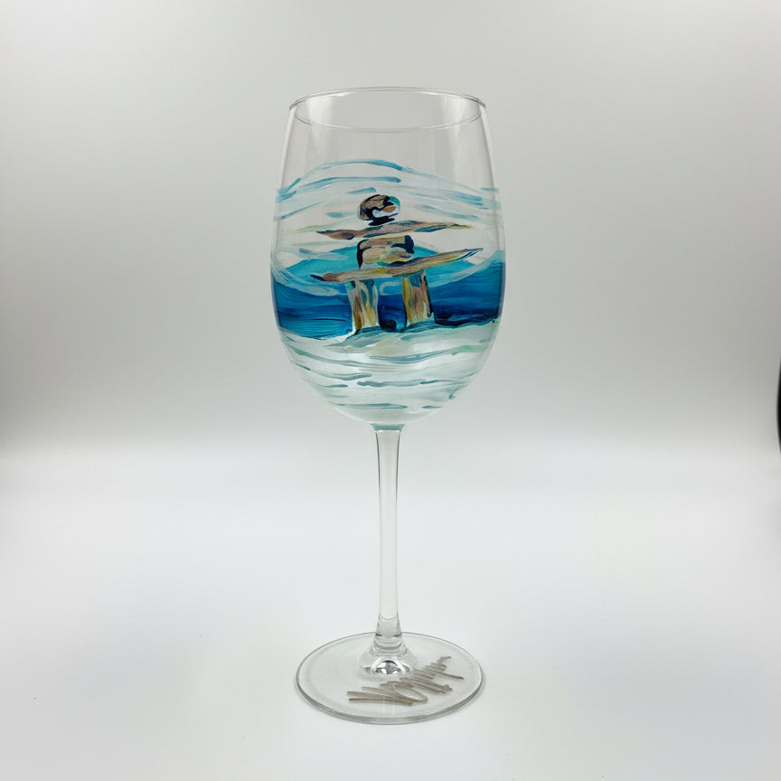 Lisa Delorme Meiler - Wine Glass