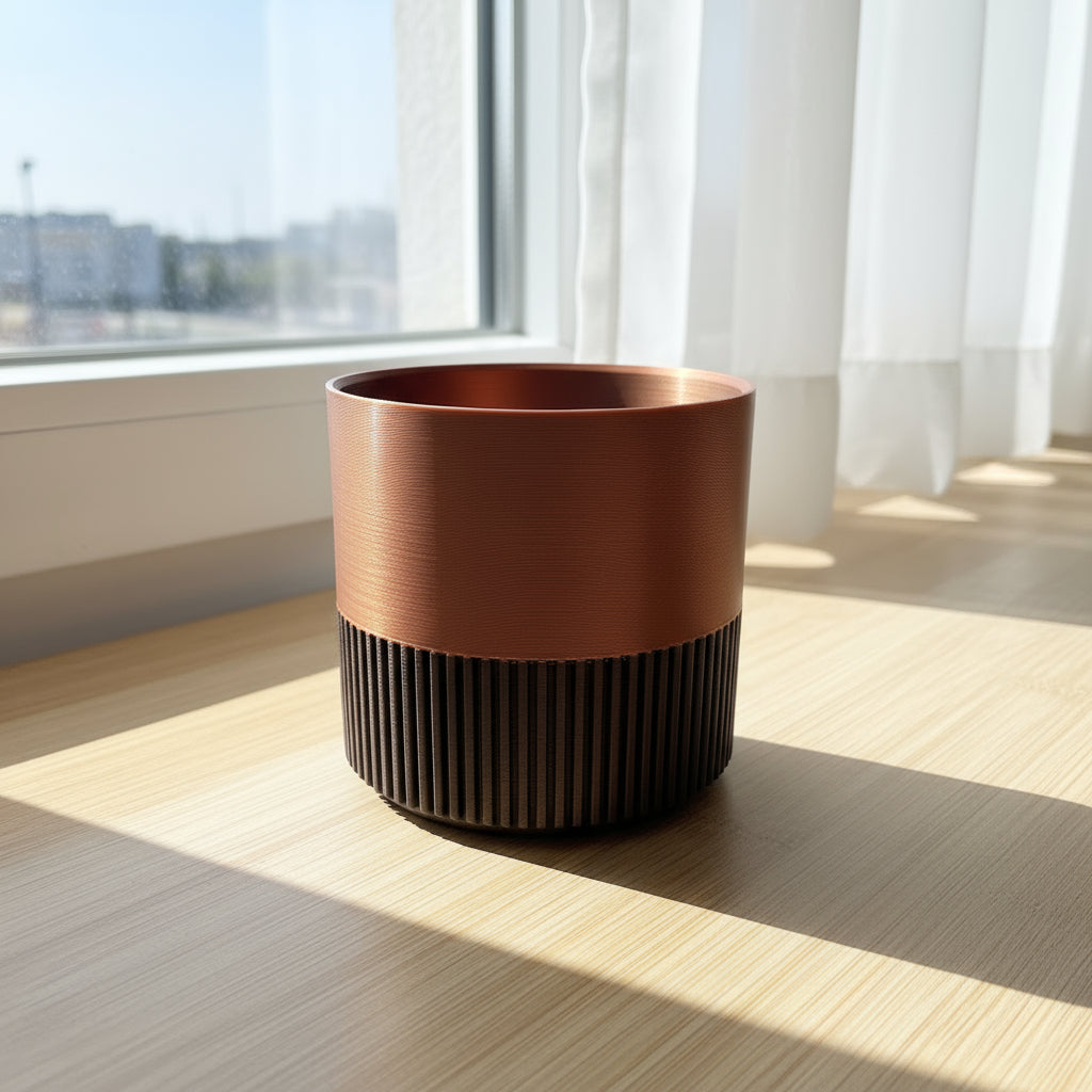 Prairie City Printing - Mini-pots de plantes bicolores-4