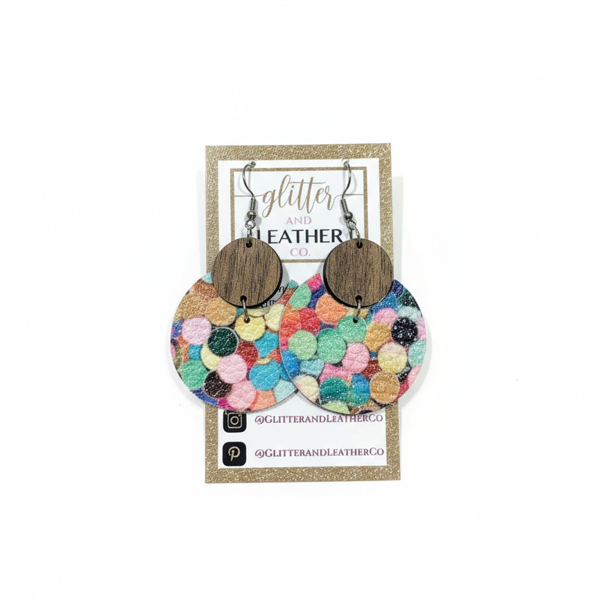Glitter and Leather Co. - Boucles d'oreilles-3