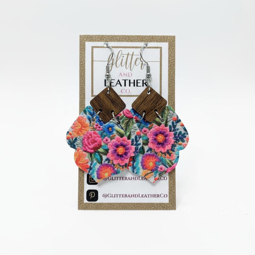 Glitter and Leather Co. - Boucles d'oreilles-4