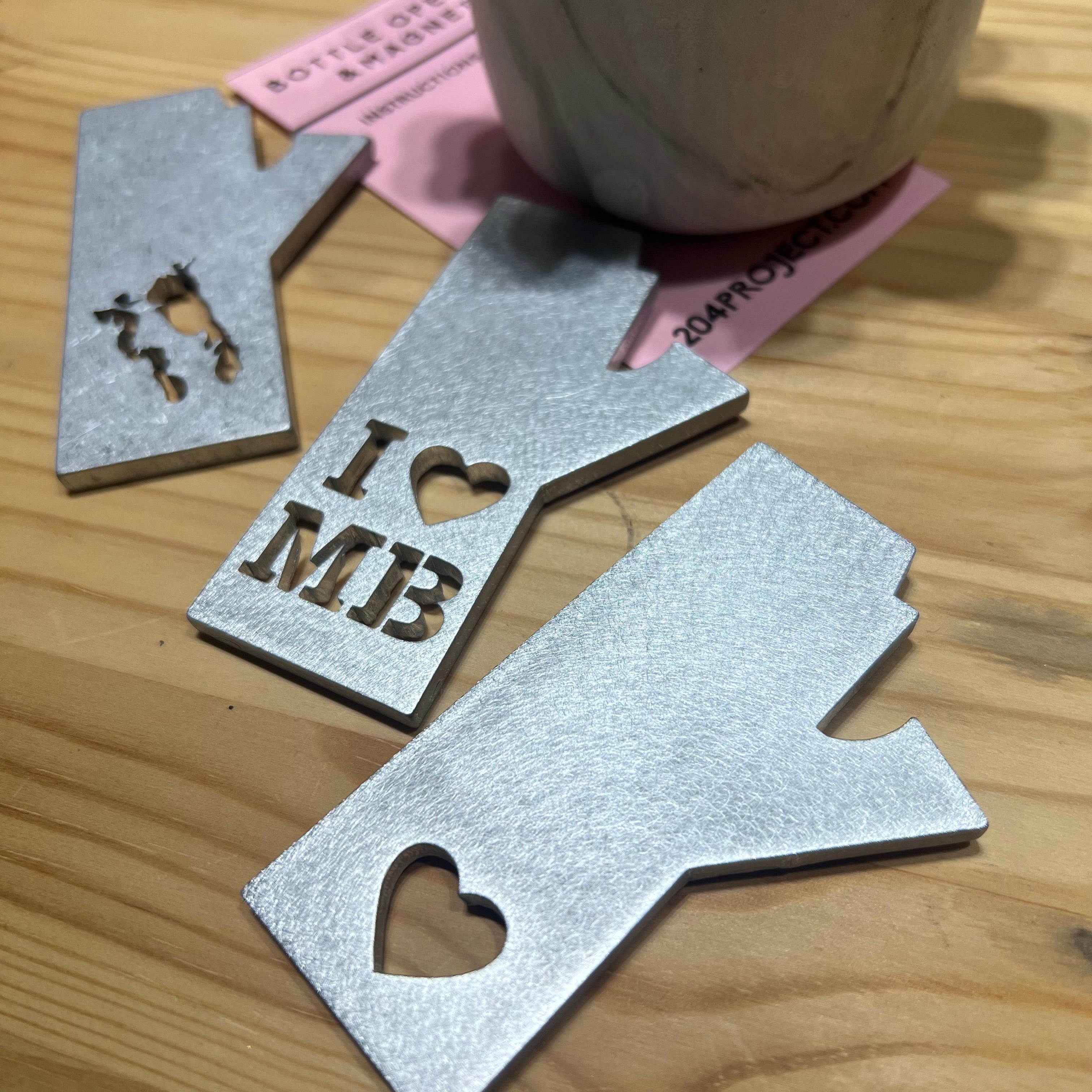 204 Project Manufacturing - Manitoba Bottle Opener