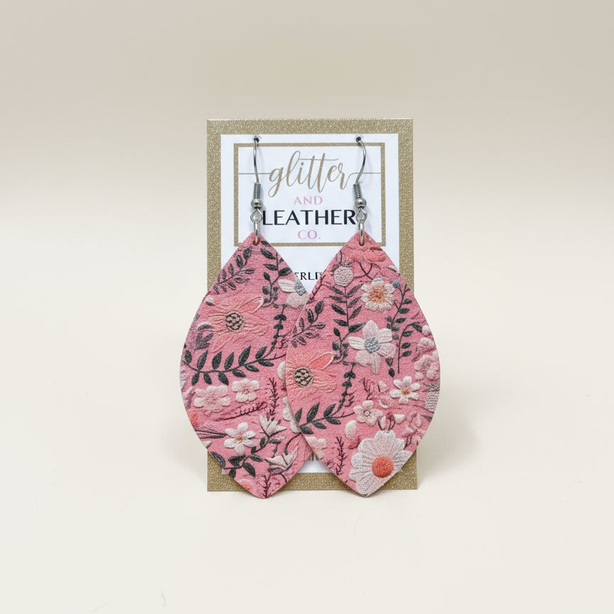 Glitter and Leather Co. - Boucles d'oreilles-8