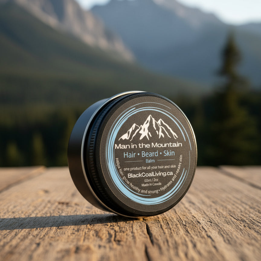 Black Coal Living - Hair, Beard and Mustache Wax