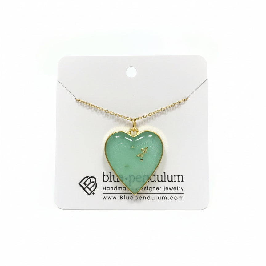 Blue Pendulum - Necklace
