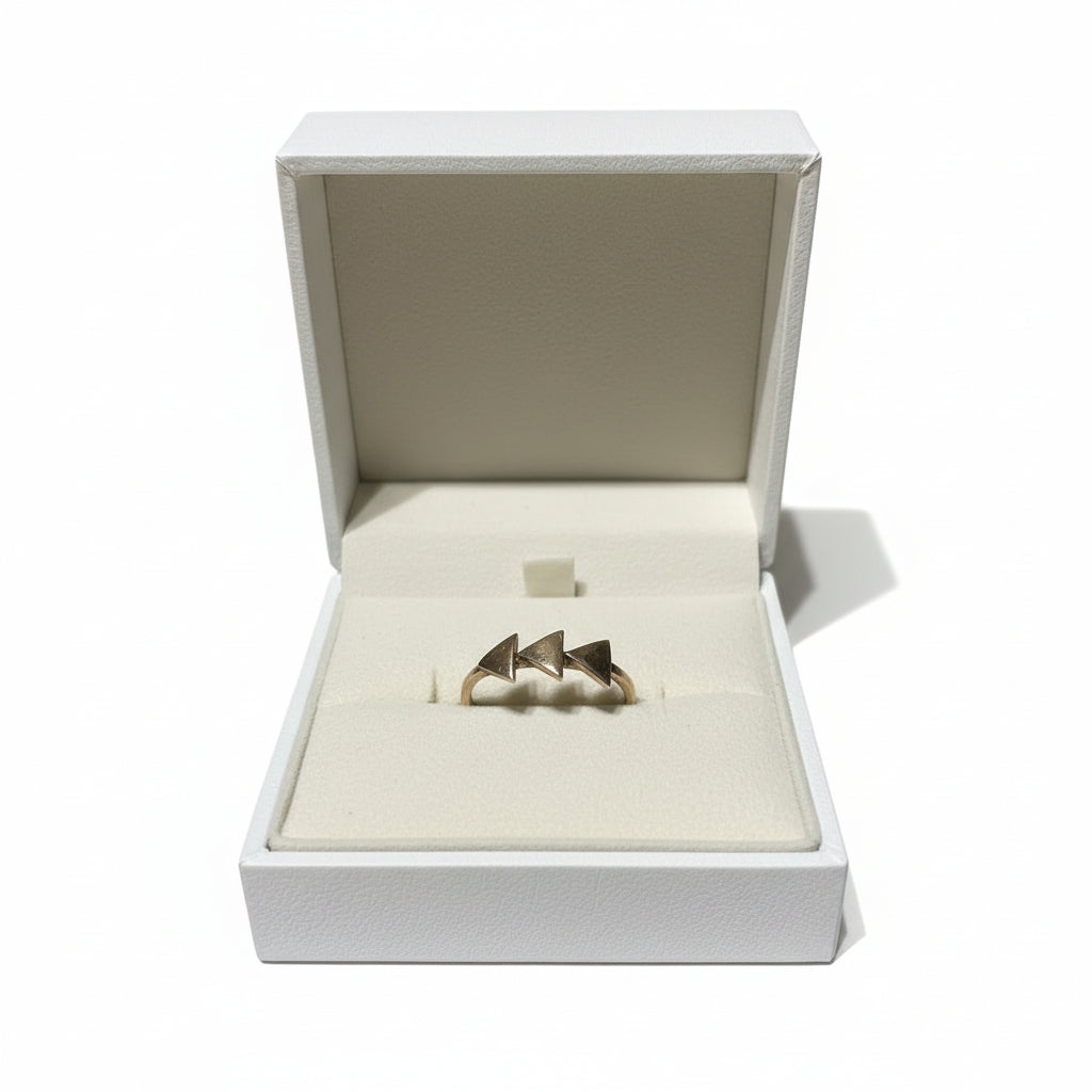 Blue Pendulum -  Sterling Silver Rings