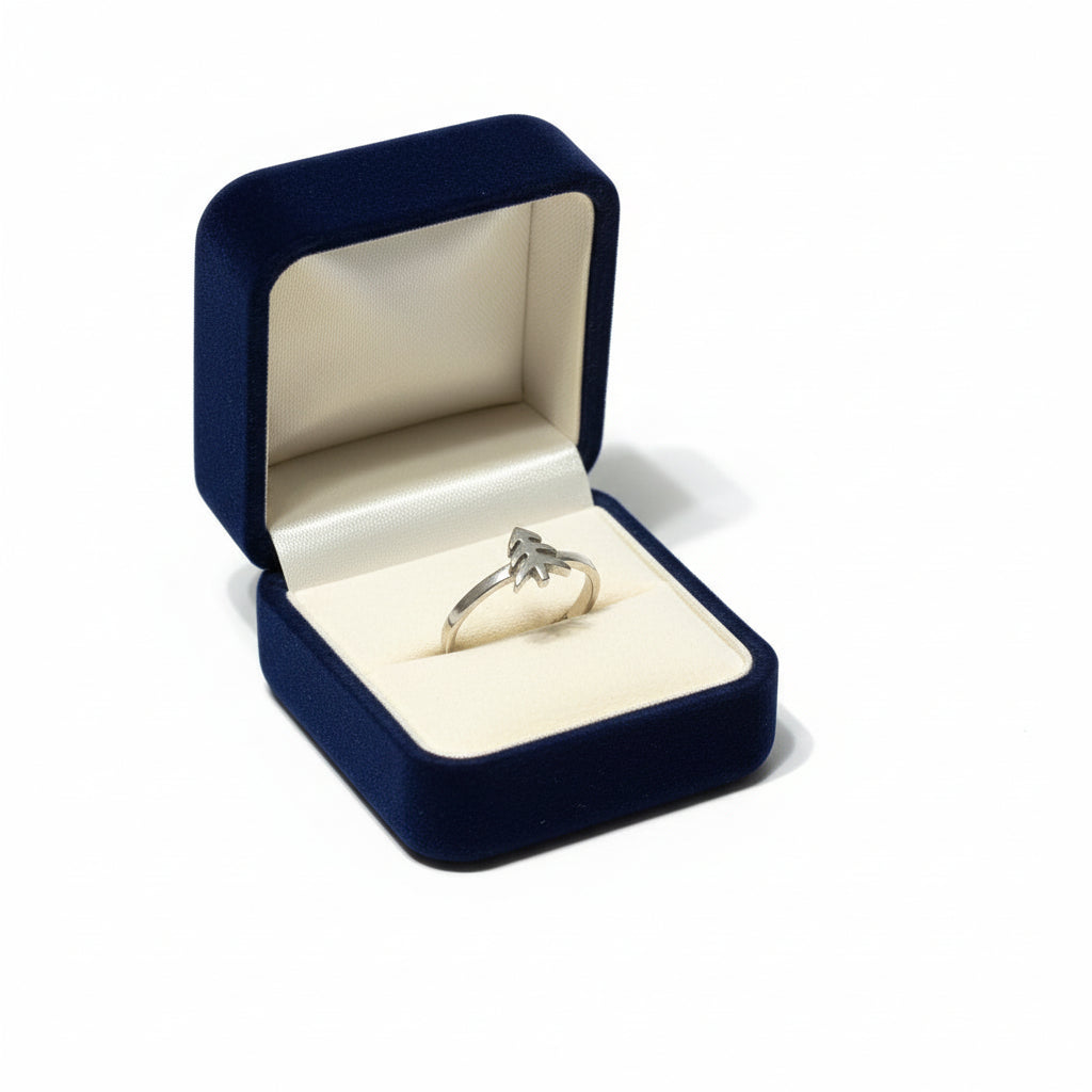 Pendule Bleu - Bagues en Argent Sterling-9