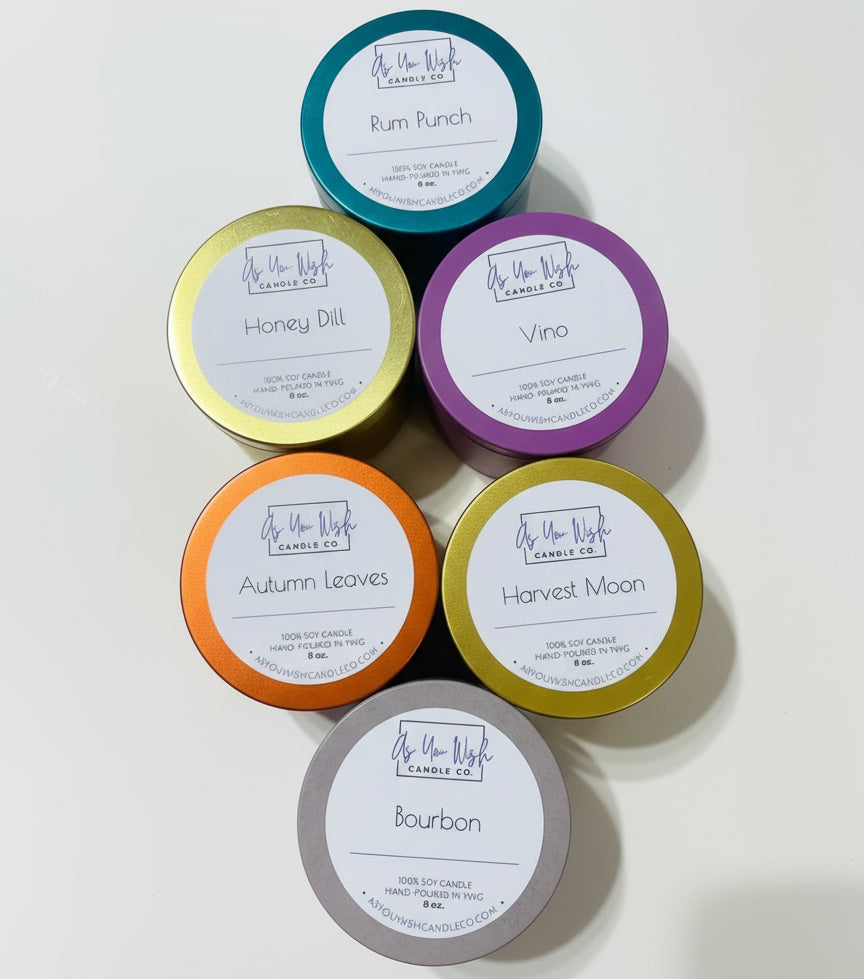 As You Wish Candle Co. - 8 oz. Candle