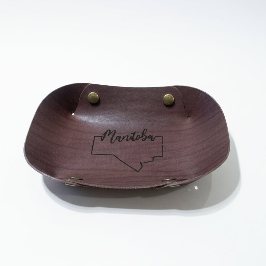 J.A.B Leatherworks - Valet Tray