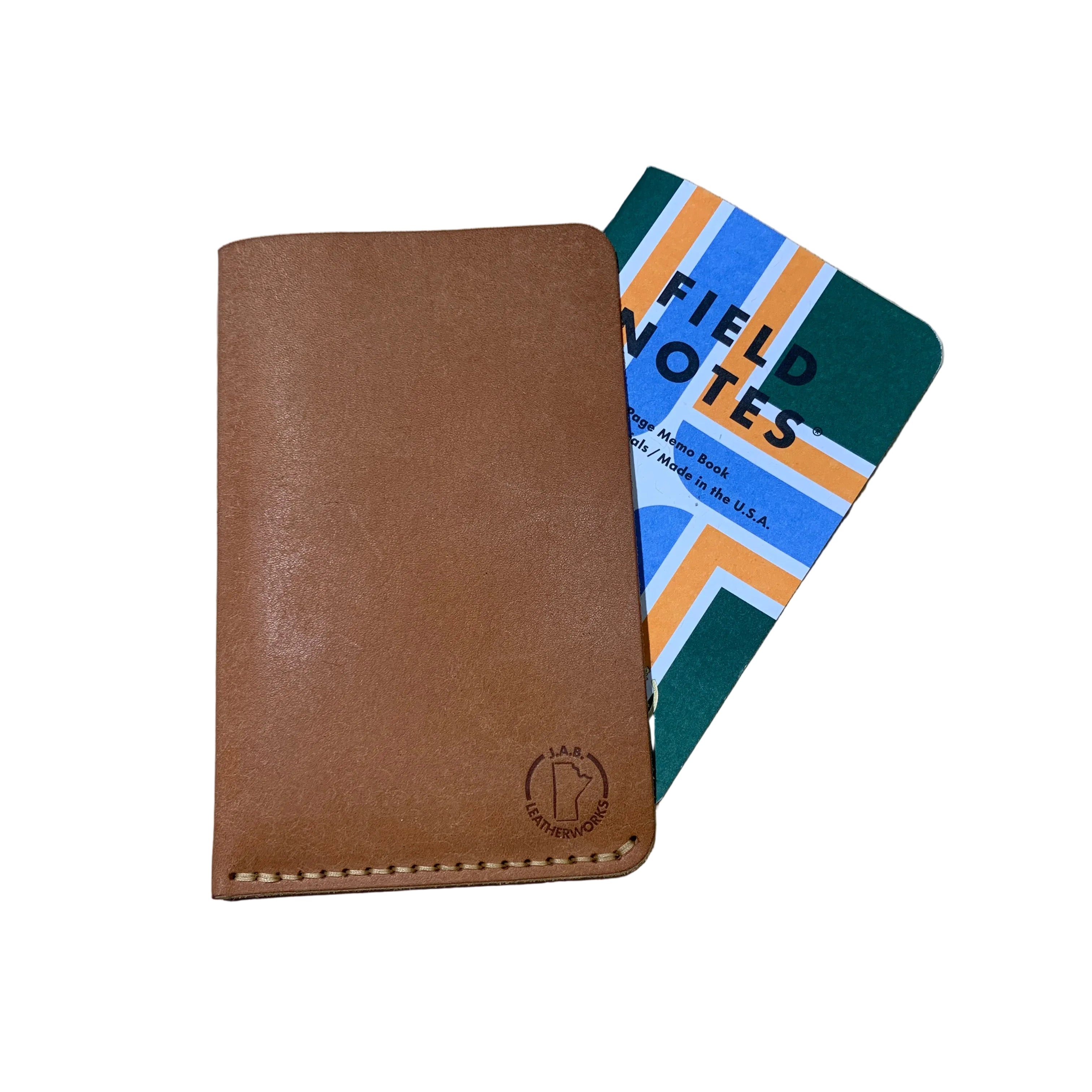 J.A.B Maroquinerie - Étui pour carnets Field Notes-3