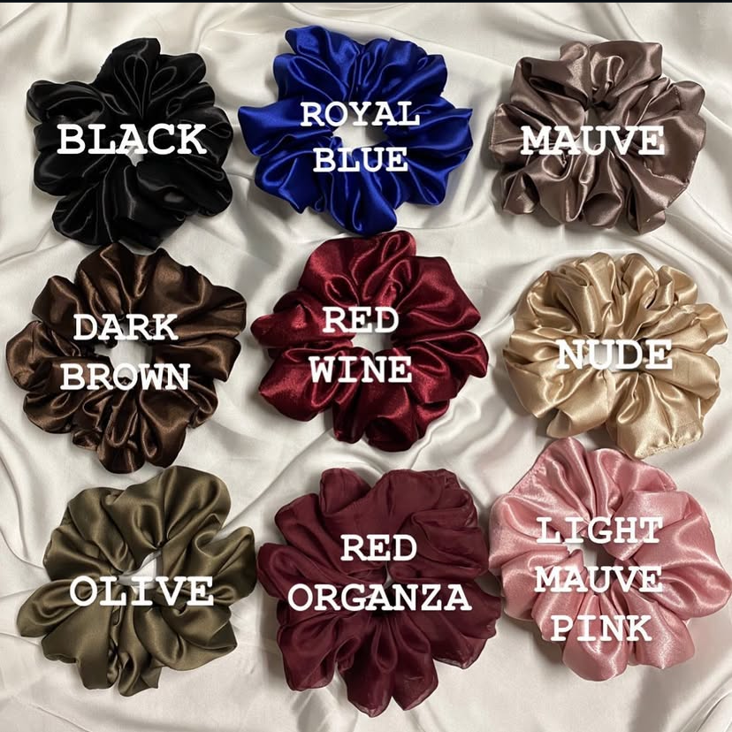 Silk Collections - Jumbo scrunchie