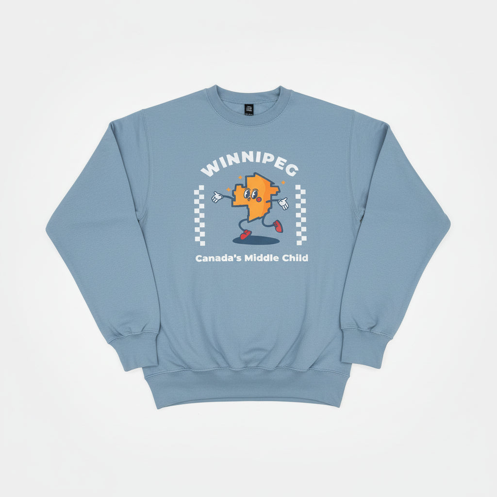 Tourism Winnipeg - Canada's Middle Child - Crewneck-3
